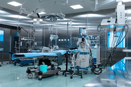hospital surgery room modern medical equipment