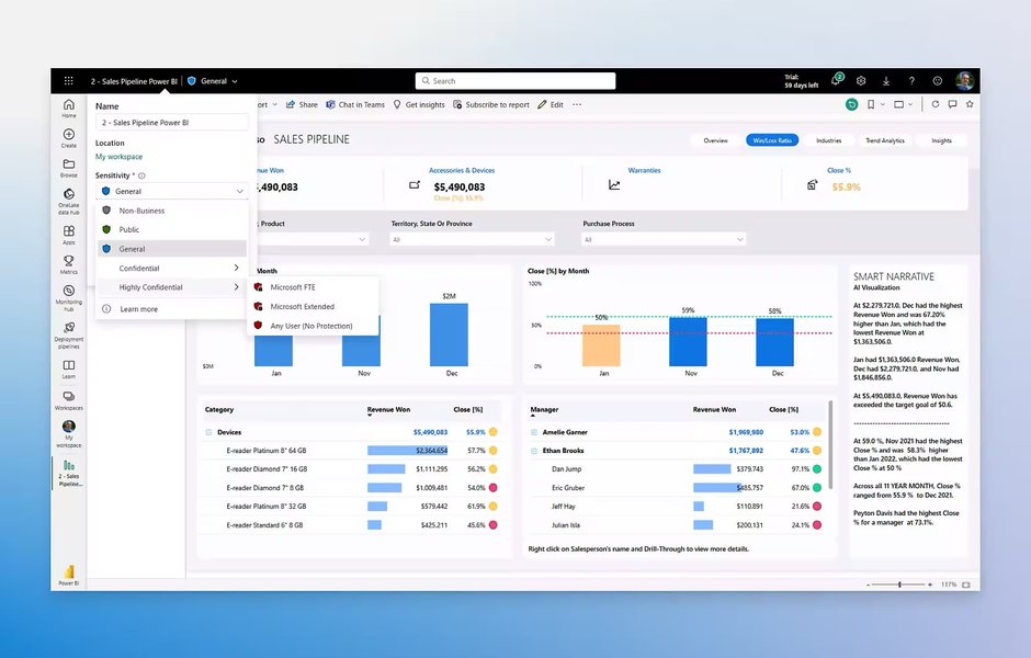 cloud server azure powerbi dashboard