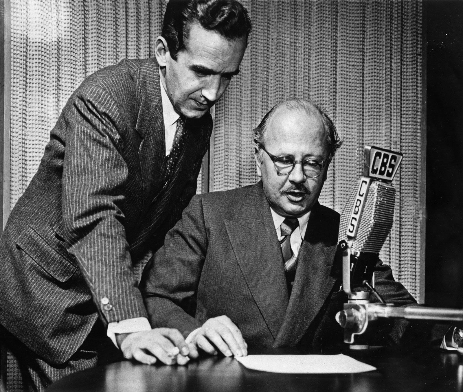 historical wartime radio broadcast