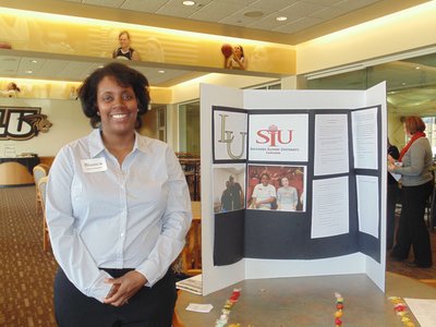 recruitment fair, campus event, job advertisement board