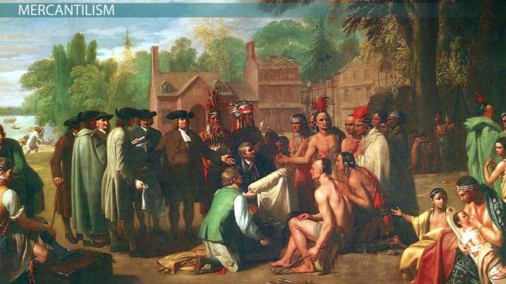 international trade market scene