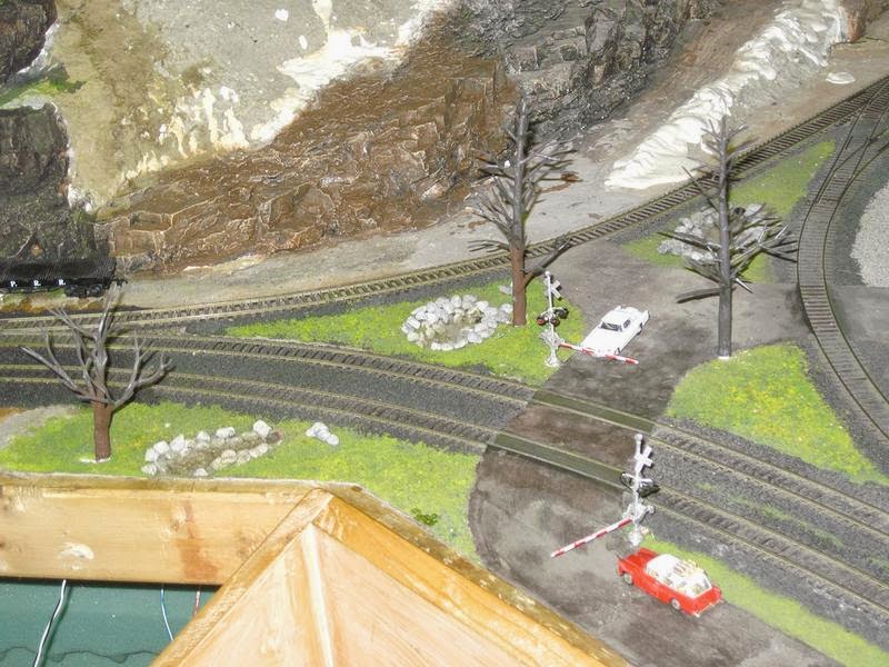 tunnel entrance IR sensor setup