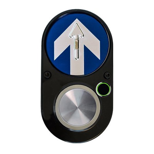 Pedestrian push button for traffic signals
