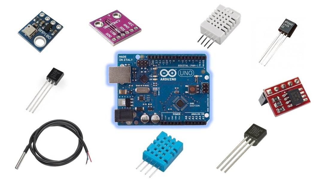 Colección de sensores de temperatura para Arduino
