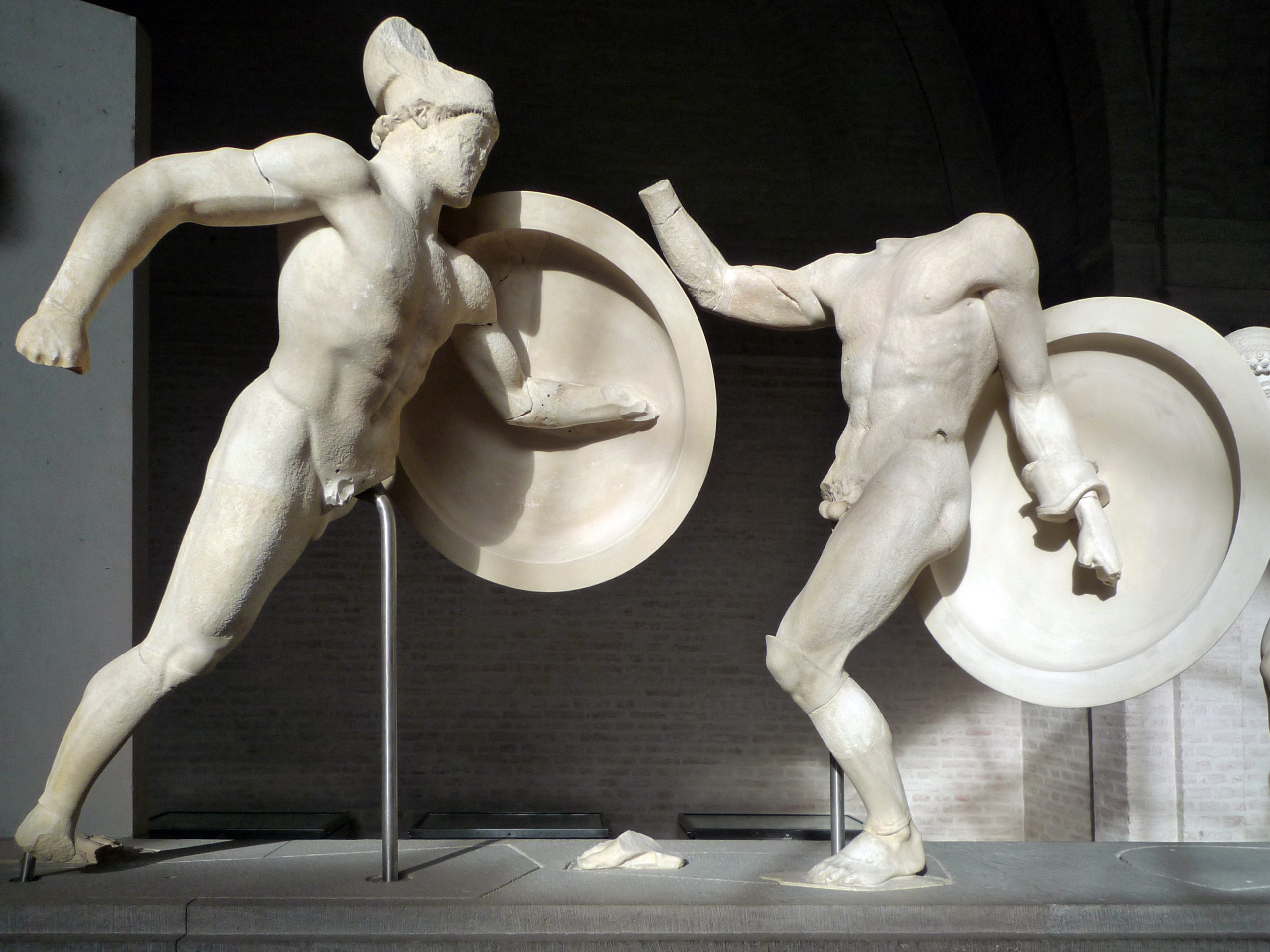ancient greek sculpture democracy