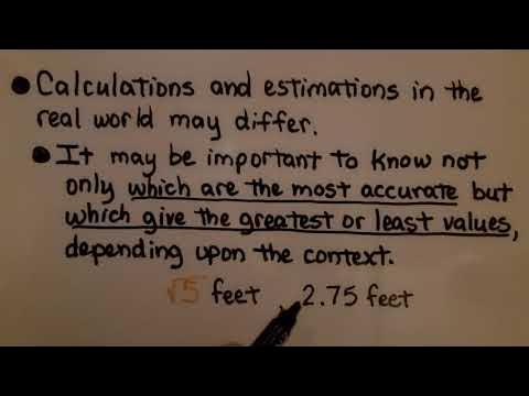 real world numbers calculation