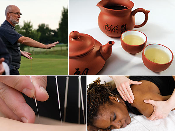 natural therapy, herbs, acupuncturist, yoga session