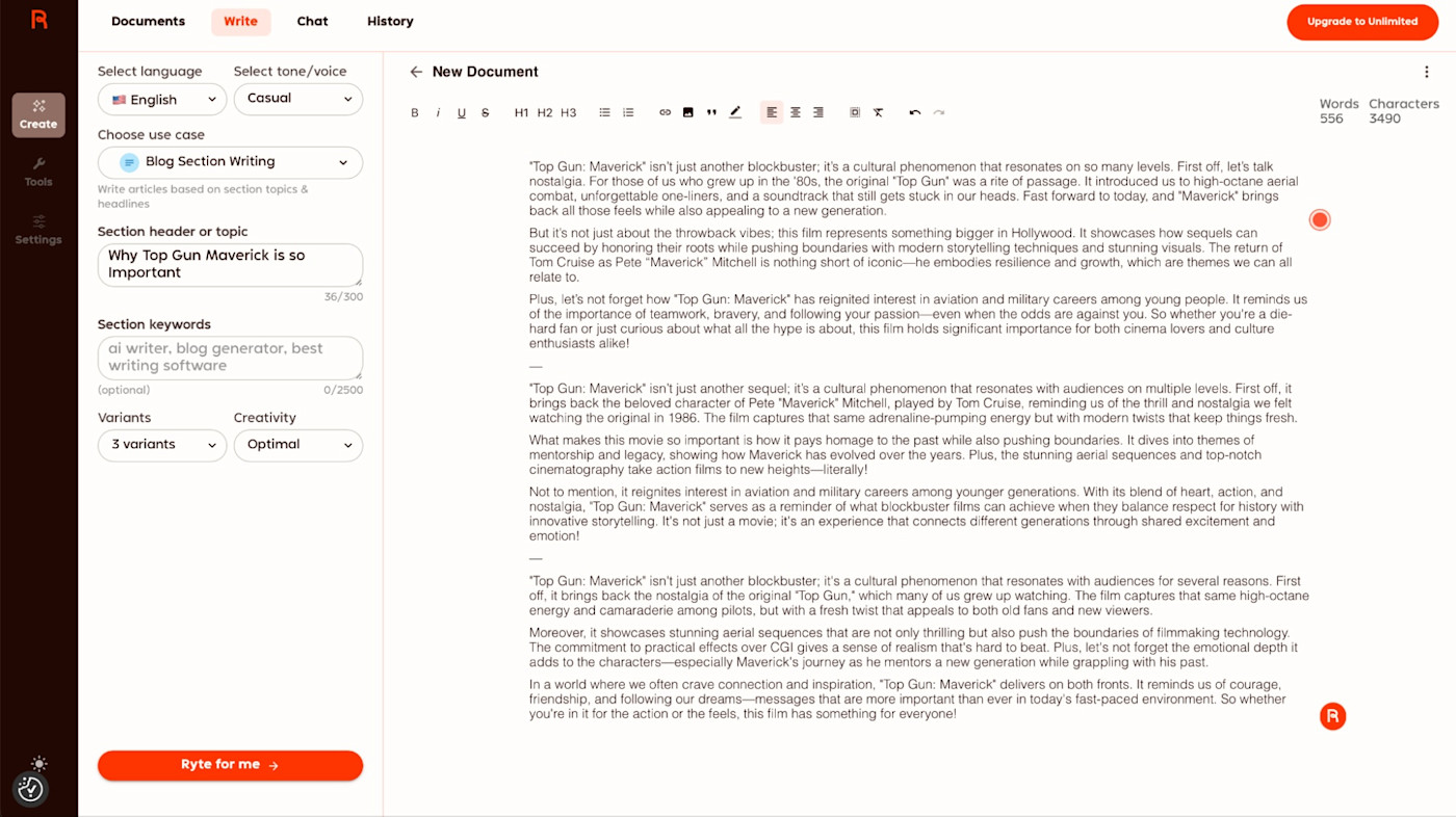 computer operator article generator