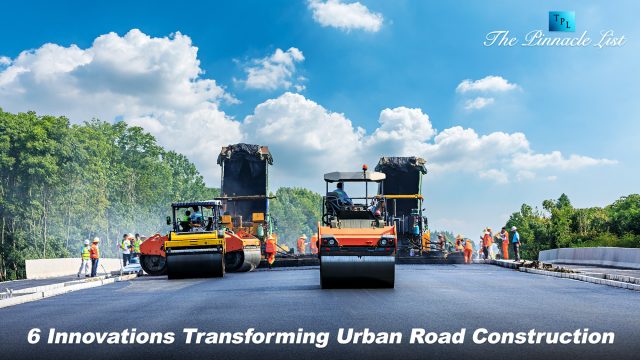 urban road asphalt construction