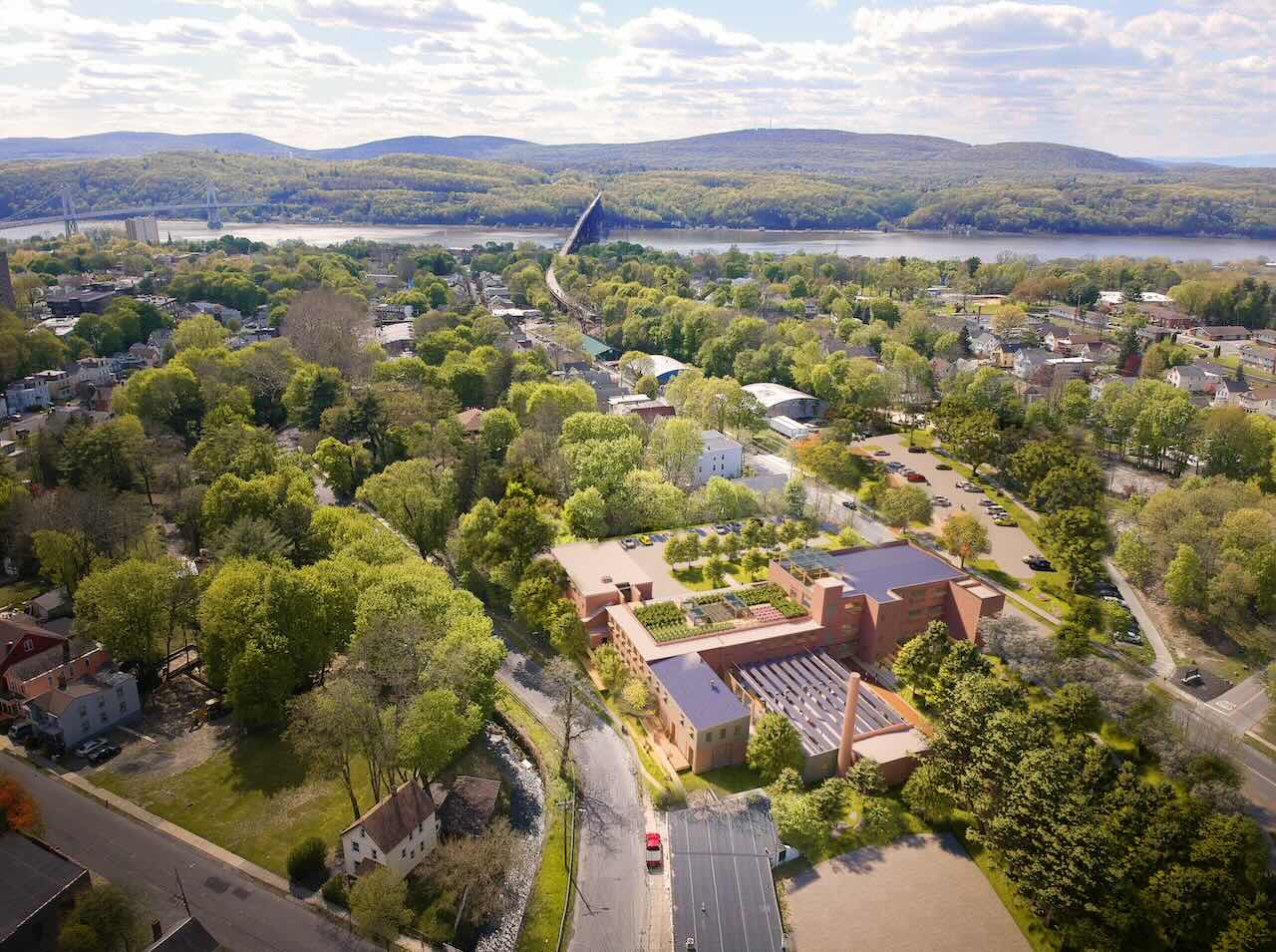 scenic outdoor community support building
