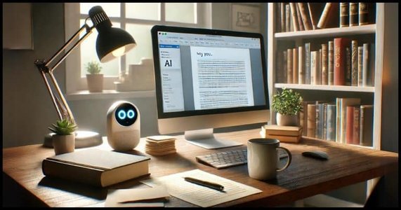 modern digital assistant workspace