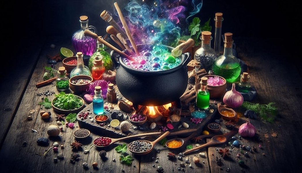 Ingredientes de poción mágica