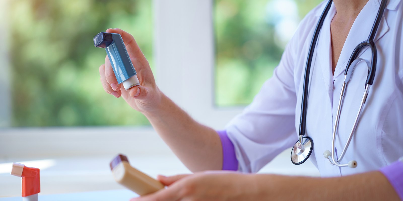 asthma patient doctor consultation