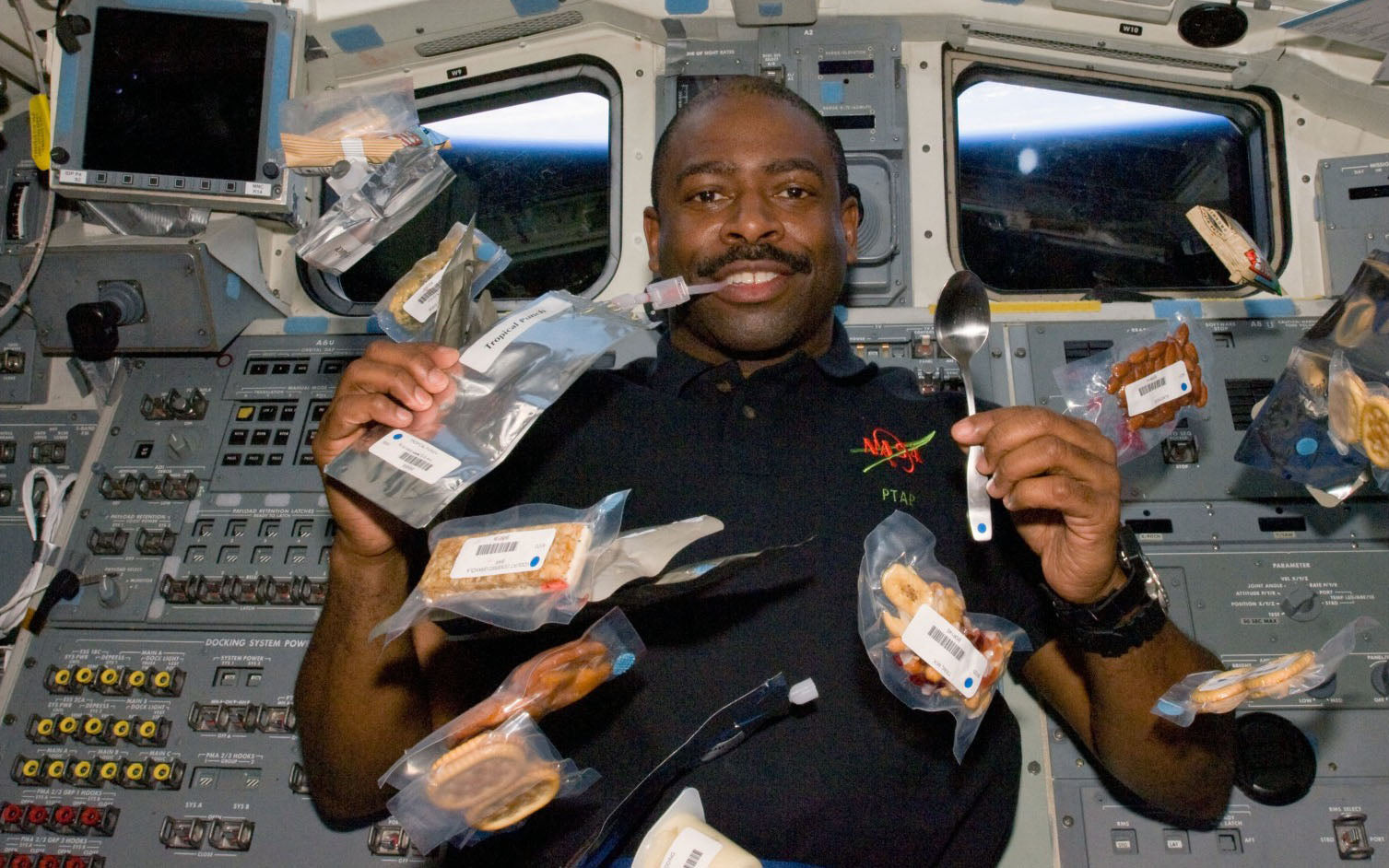 space station food preparation