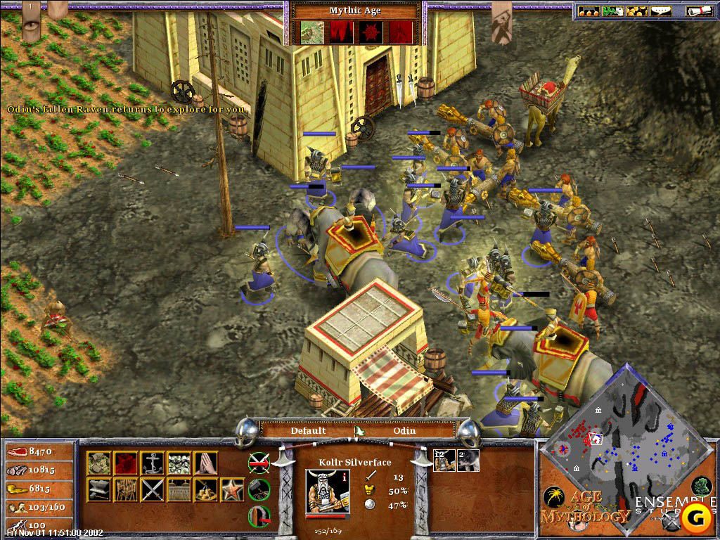 strategy game interface