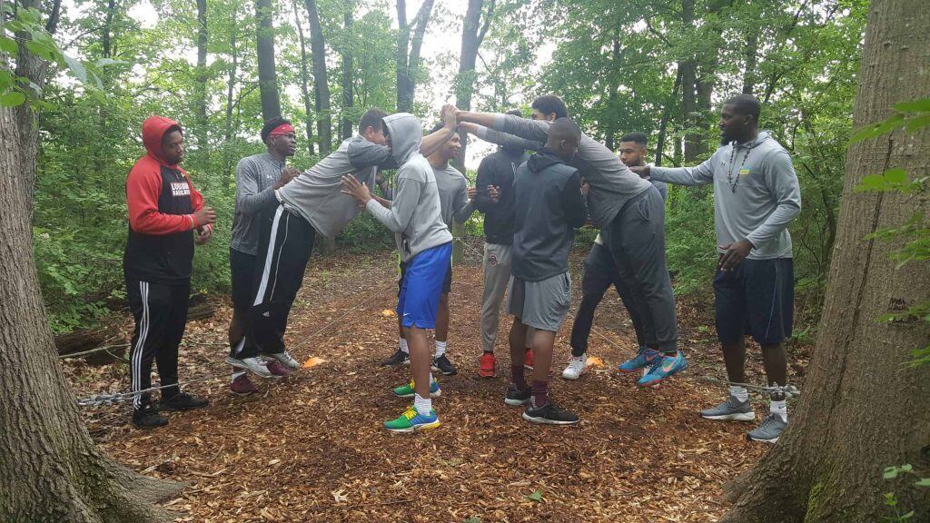athlete teamwork outdoor conflict resolution