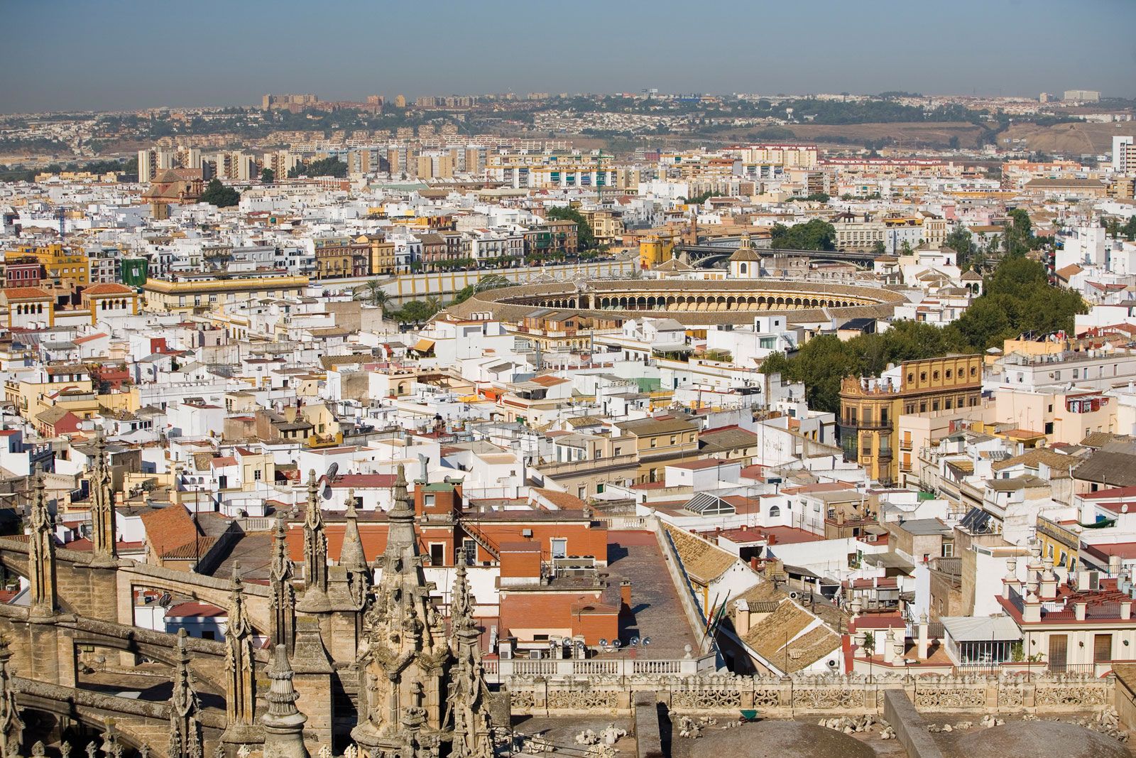 Dos Hermanas cityscape urban homes