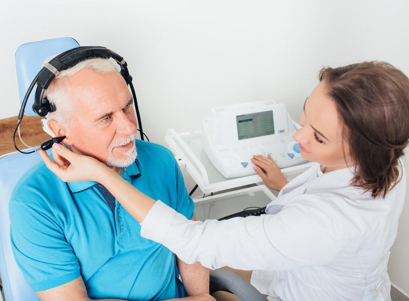 older adults hearing test