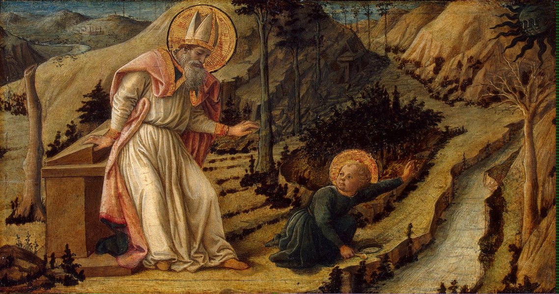 Filippo Lippi's Vision of St. Augustine