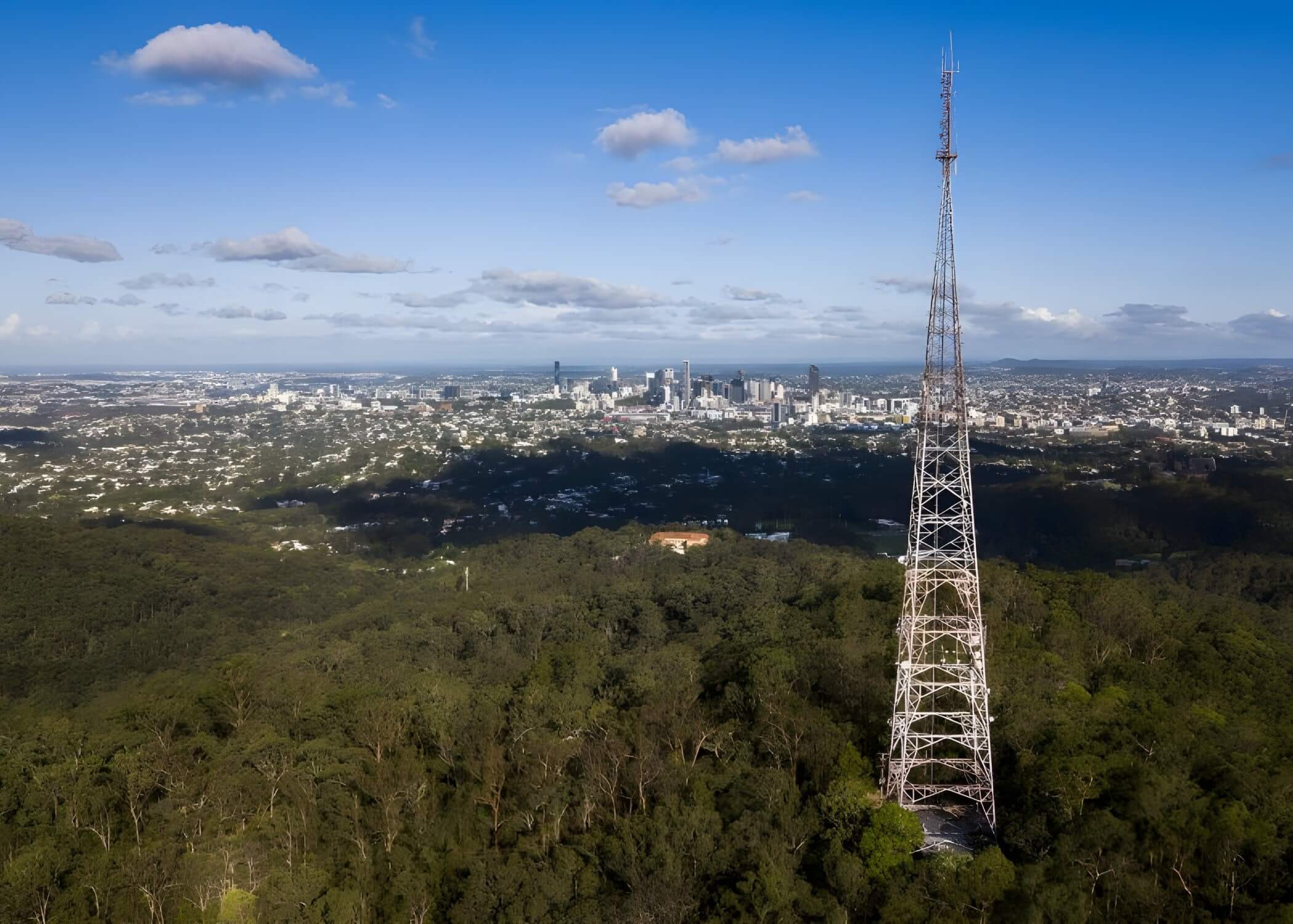australia telecommunication towers landscape