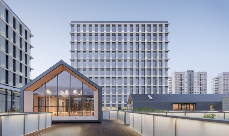 scenic office building
