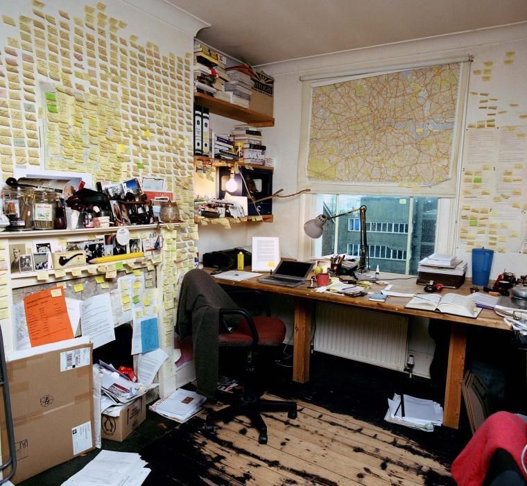 author writing workspace