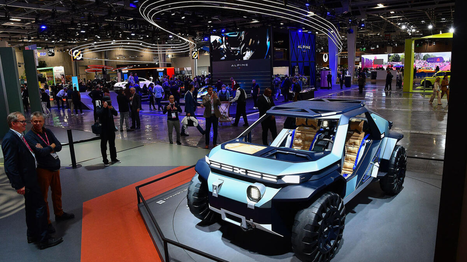 modern auto exhibition Paris