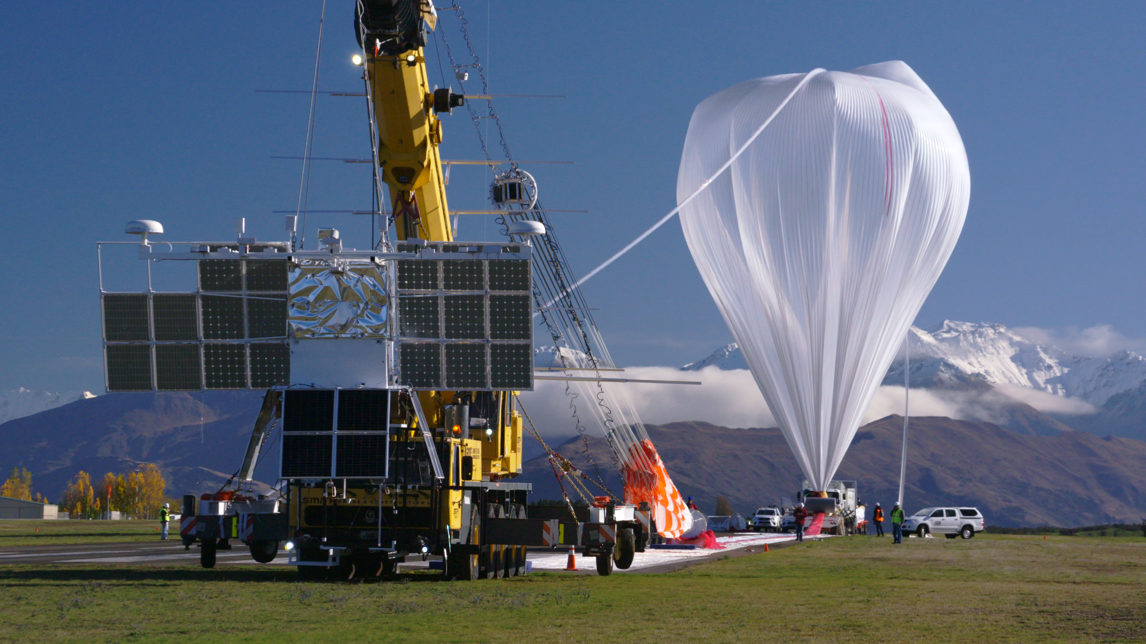 weather balloon launch system