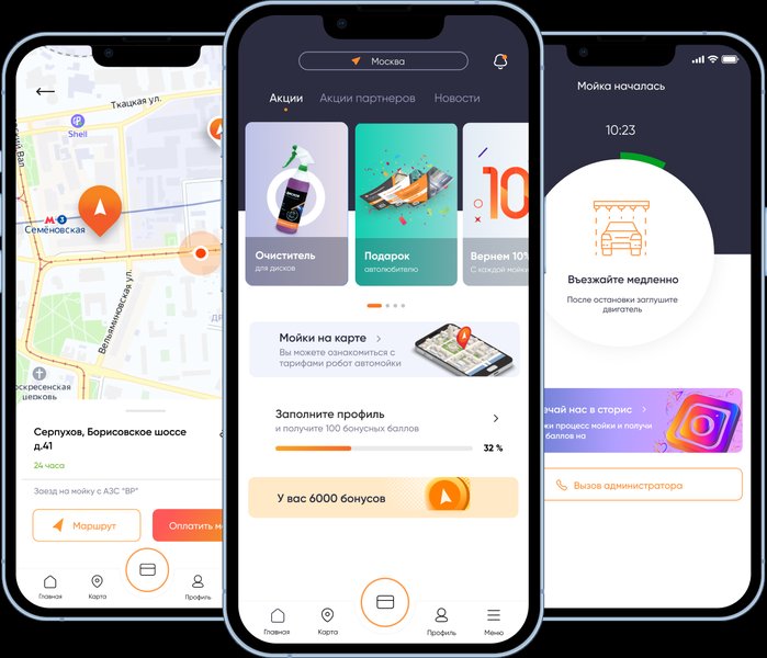 Система электронной очереди на автомойке с терминалом