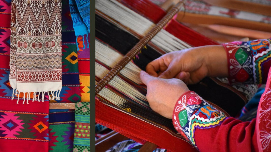 natural fibers textile ritual