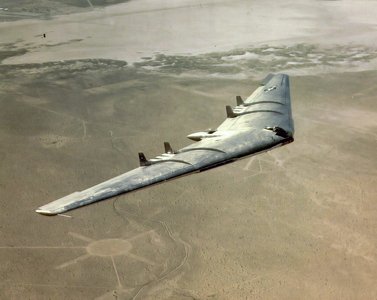 stealth bomber flying wing design