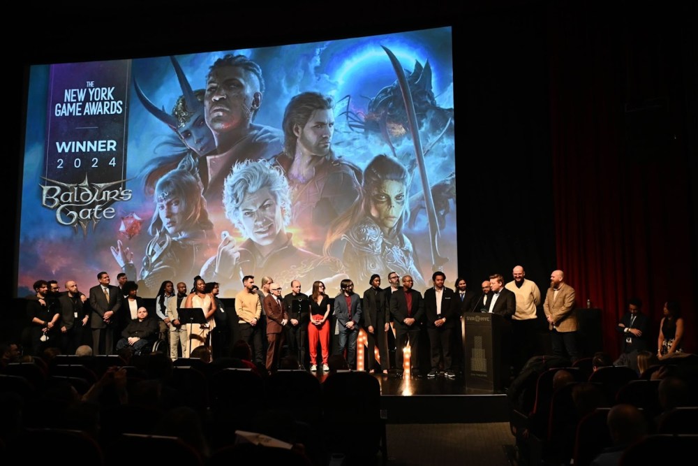 gaming event award ceremony stage