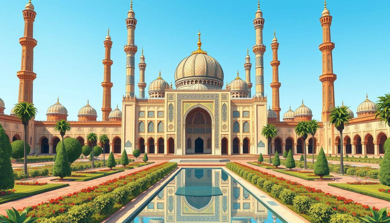 mosque architecture scenic city