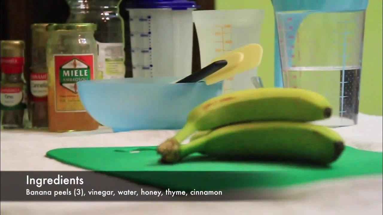 banana peels classroom project materials
