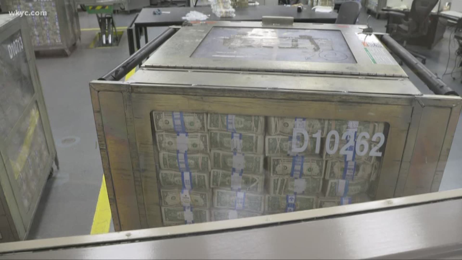 banking building vault money