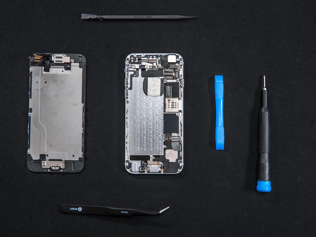 iphone battery components and tools