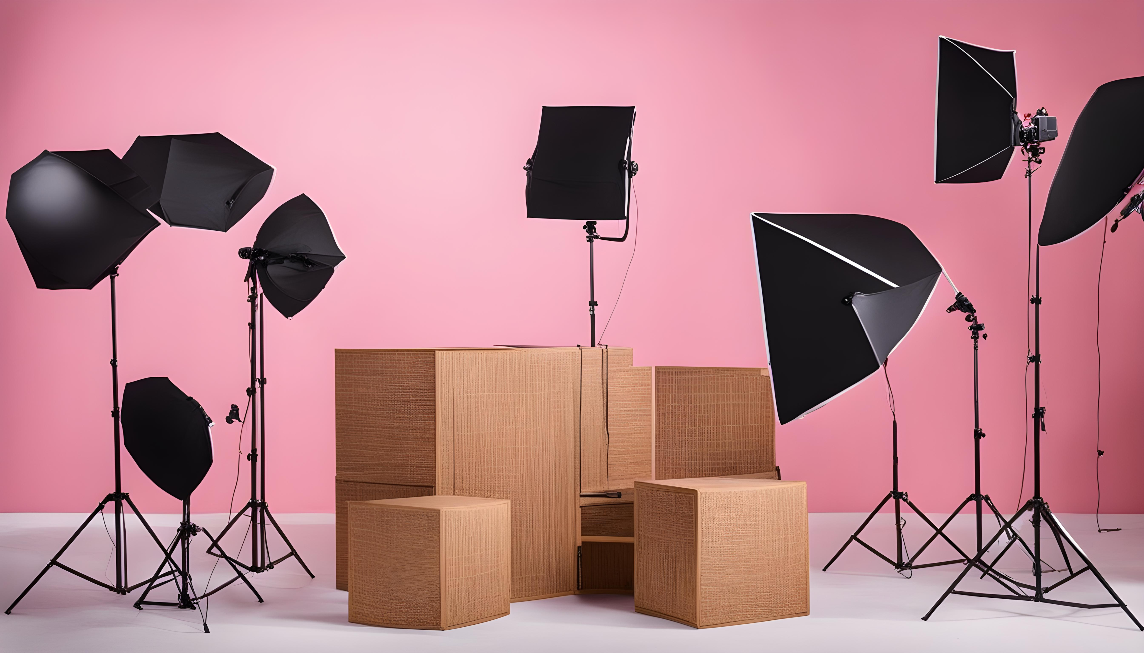 modern product photography and dynamic light