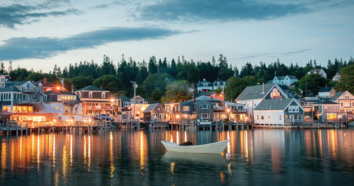 travel scenery boat harbor