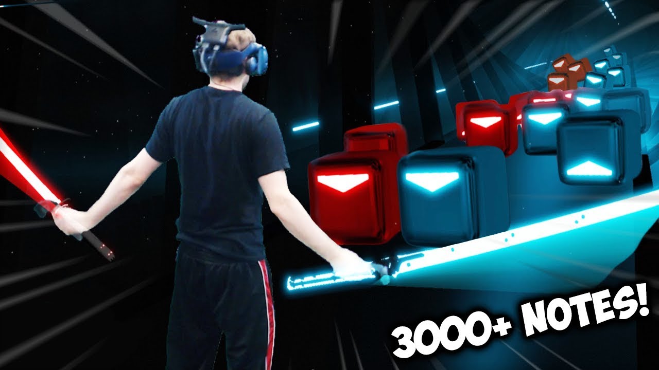 beat saber gameplay