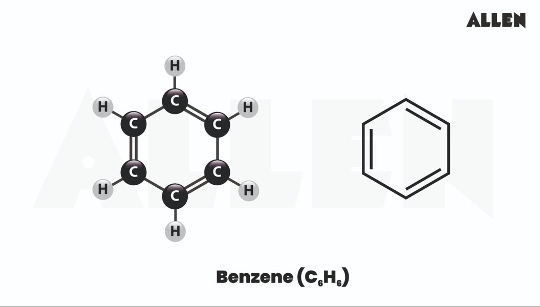 benzene molecule diagram
