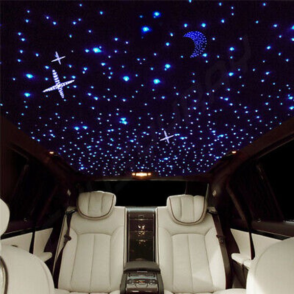Fiber optic strands bundled for a star ceiling kit
