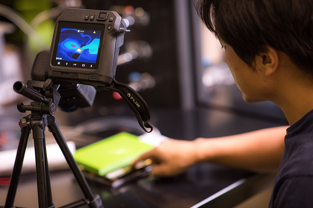 modern technology devices and digital screens