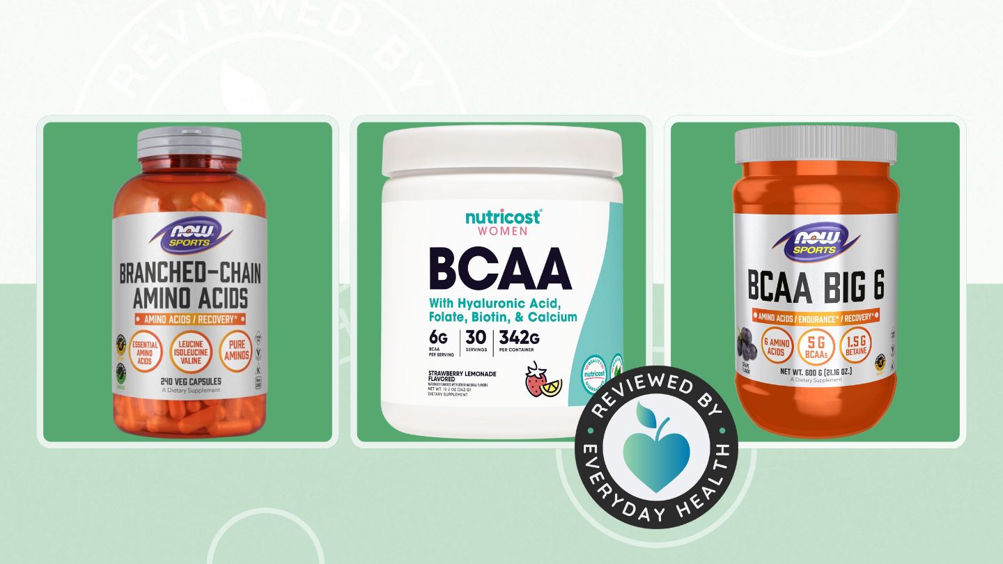 BCAA supplement packages