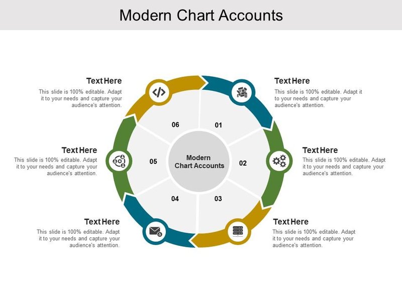 Modern Chart Layout for a Presentation