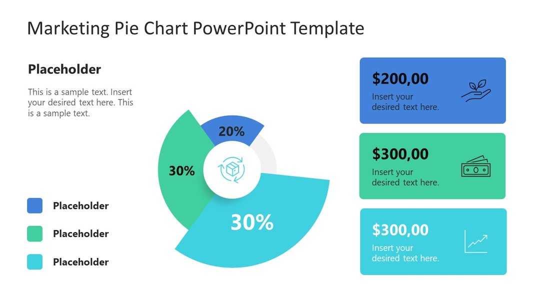 Marketing Pie Chart Template