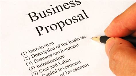 business proposal document