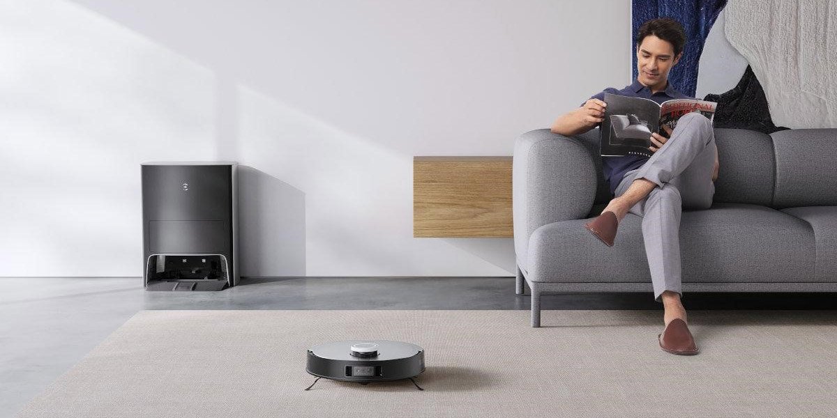 Illustration representing robot vacuum privacy