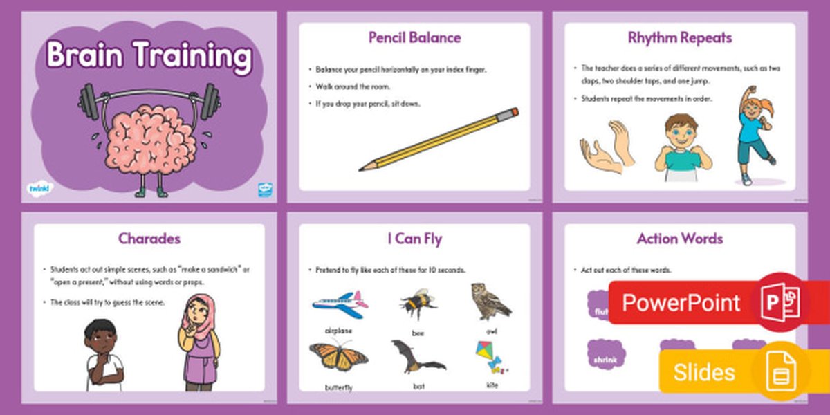 An illustration of a child engaging in physical activity, highlighting the link between 'brain gym' and cognitive health.