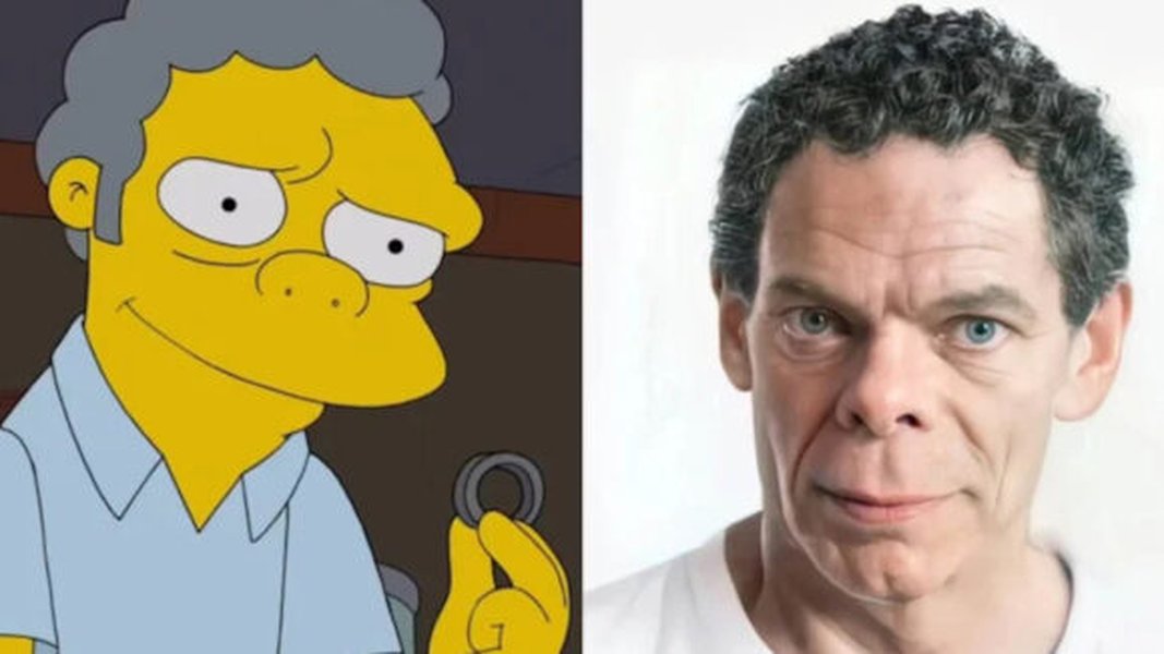 AI-gegenereerde fotorealistische versie van een cartoonfiguur