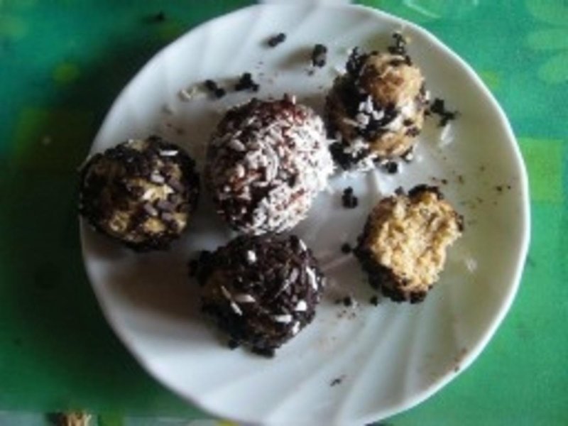 Joghurt Powerbällchen als Snack